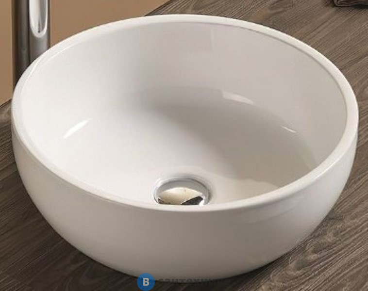 Раковина Art & MAX накладная AM-109, белый, 410х410х145