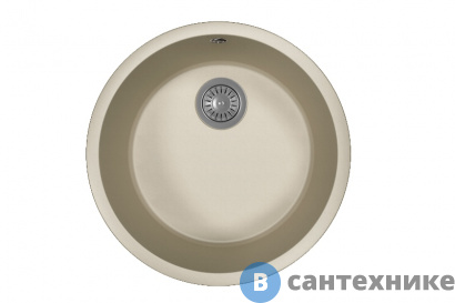 картинка Кухонная мойка FLORENTINA Вега Зеро, грей FS (22.425.D0440.305)