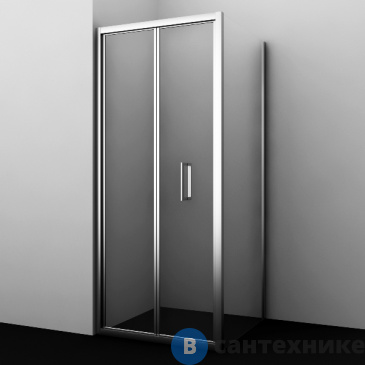 картинка Душевой уголок WasserKRAFT Weser 78F22 (1000x900x2000), без поддона