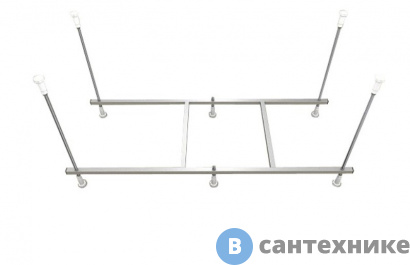 картинка Сборный каркас AZARIO к ванне 170 см (шпильки) (AV.0010170K)