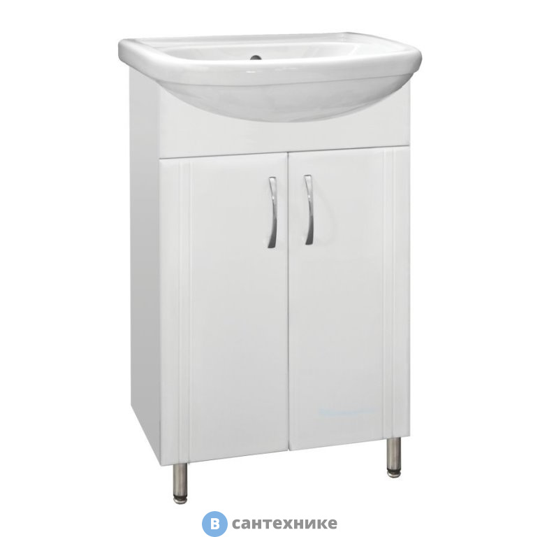 Тумба под раковину Style line Стандарт № 9 - 55 (4650134472042)