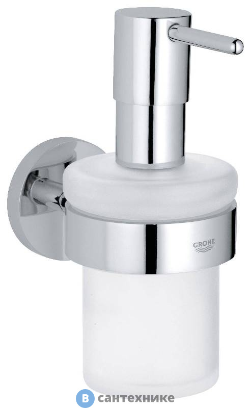 Дозатор Grohe 40448001 Essentials жидкого мыла с держ.