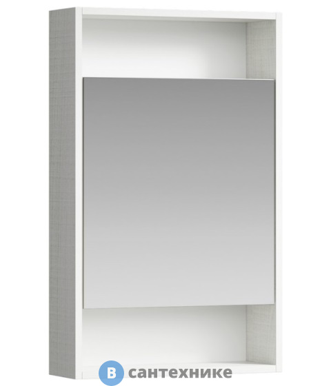 Шкаф-зеркало Aqwella дуб канадский (SIT0405DK)