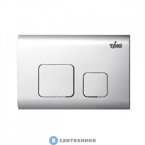 Кнопка смыва Timo SOLI FP-002 (250x165) chrome