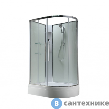 картинка Душевая кабина AvaCan EM3912LNT без крыши прозрачная  