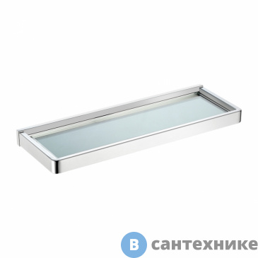 картинка Полка стеклянная ABBER Westen AA1759 хром
