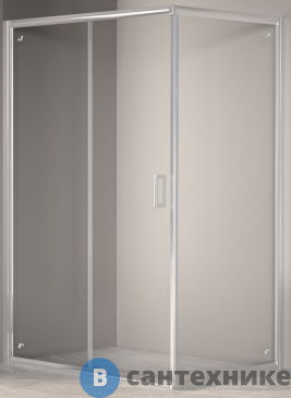 картинка Душевой уголок RGW PA-245 хром/Прозрачное/6 мм 90*120*190 (410824592-11), без поддона