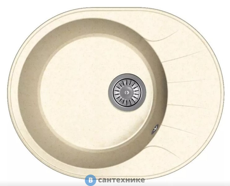 Кухонная мойка Dr. Gans Виола 580, латте СМс (25.140.B0580.403)