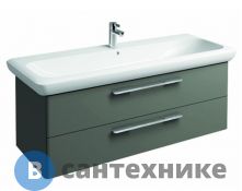Тумба под раковину Keramag IT! 819131000 /1200х427х434/ (серый кварц, глянец)