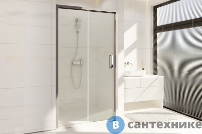 картинка Душевая дверь Royal Bath ACCORD RB HS-T-CH 120x200 (прозрачное) (RB120HS-T-CH)