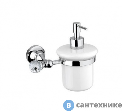 картинка Дозатор Cezares OLIMP-SOI-03/24-M для мыла подвесной, золото