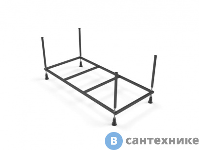 картинка Рама д/ванны Cersanit Nike 150 NEW метал. в комплекте со сборочным пакетом (RW-NIKE*150)