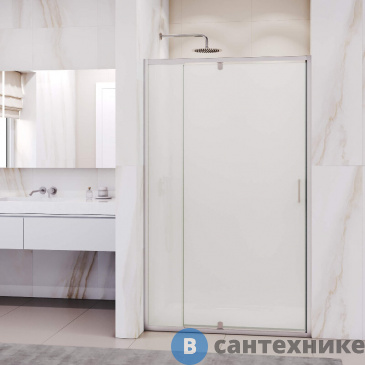 картинка Душевая дверь RGW PA-008  90-100*195 хром/ матовое (350800890-21)