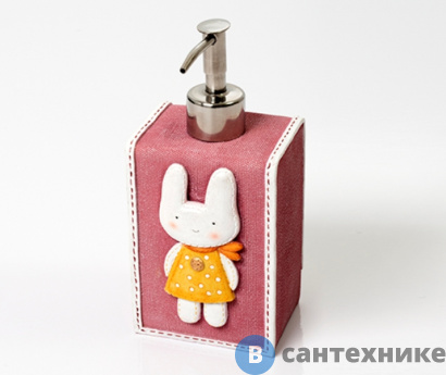 картинка Дозатор для жидкого мыла WasserKRAFT Ammer K-6499, 330 ml металл, хромоникелевое покрытие, полирезин