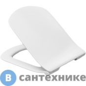 Сиденье для унитаза Roca ZRU9302991 DAMA SENSO микрол.,быстрое снятие, тонкое, дюропласт (белый)