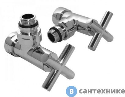 картинка Вентиль запорный угловой Energy г/ш 3/4"х1/2" 8200SCH0405, 1 шт