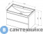 картинка Тумба под раковину Aquanet Вега 80 (2 ящика) (308334)