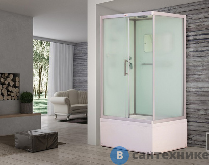 картинка Душевая кабина ESBANO EST-129 CKRB левый (ESKB129CKRBL)