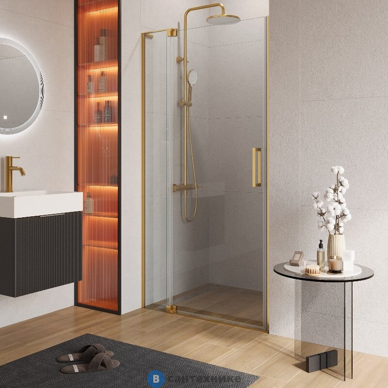 Душевая дверь CEZARES SLIDER-B-1-90/100-C-BORO