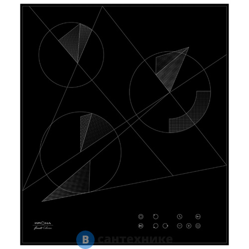 Варочная поверхность Krona FIDATO 45 BL электрическая