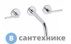 Смеситель Kludi NOVA FONTE 201460515 для умывальника на 3 от.