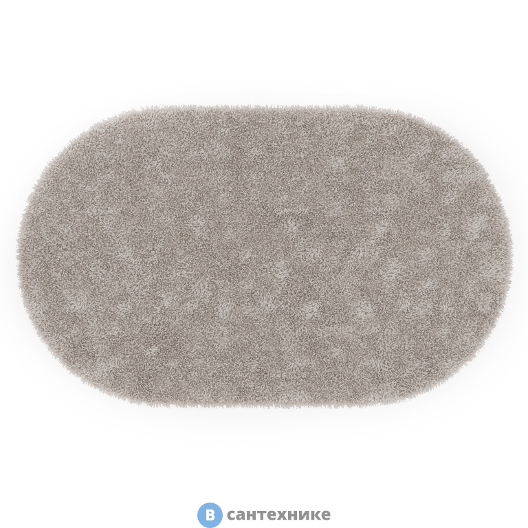 Коврик WasserKRAFT Dill BM-3950 Pastel Parchment для ванной комнаты