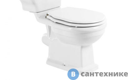 картинка Чаша унитаза без бачка BelBagno BOHEME BB115CPR безободкового, без сиденья