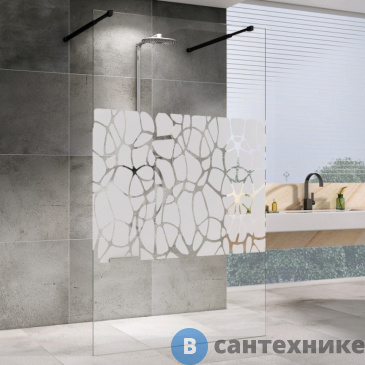 картинка Душевая перегородка ABBER Immer Offen AG68100BF8