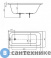 картинка Ванна акриловая AZARIO BELLA 150*70 см прямоугольная (AV.0020150), без каркаса и сифона