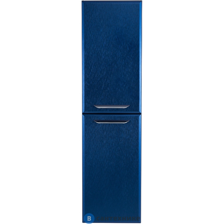 Пенал Cezares ECO ECO-1500-2A-SC-SPF-P подвесной с двумя распашными дверцами с доводчиками, с двумя полками, универсальный, Sapfiro, 400x300x1500