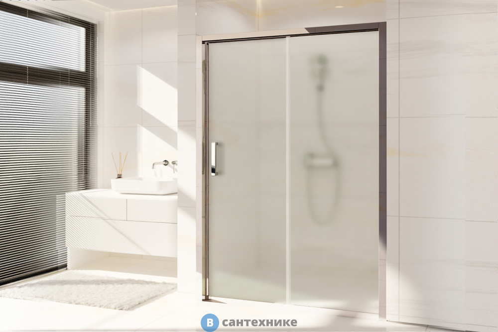 Душевая дверь Royal Bath ACCORD RB HS-C-CH 155x200 (матовое) (RB155HS-C-CH)