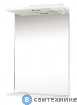 картинка Зеркало Onika КОРАЛЛ 55.01 /550х170х700/ (205501)