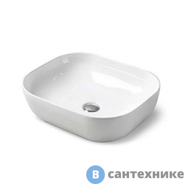 картинка Раковина Vincea VBS-101, 500*400*140, накладная, белый