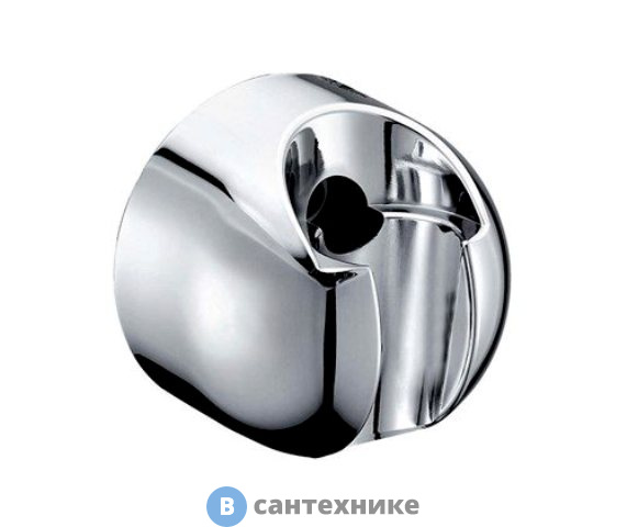 Настенный держатель лейки WasserKRAFT A009 хромоникелевое покрытие
