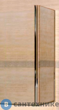 картинка Боковая панель RGW 75*150 Z-52 хром/шиншила/6 мм (SC-41;42) (04225275-51)