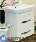 Тумба Sanflor ОДРИ 60 подвесная белая эмаль, под умывальник Тигода-60