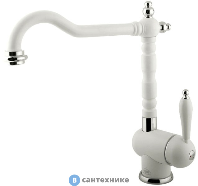 Смеситель Timo Morea 2406F White