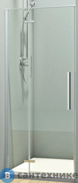 картинка Душевая дверь Veconi VN-73 VN73-80-01-C4 стекло прозрачное/6 мм