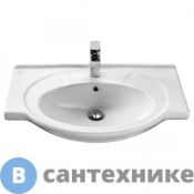 Умывальник Santek Байкал 75 см мебельный белый с/о (1WH110259)