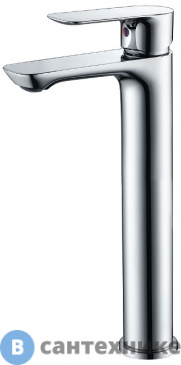 картинка Смеситель ABBER Weiss Insel AF8011 для раковины, хром