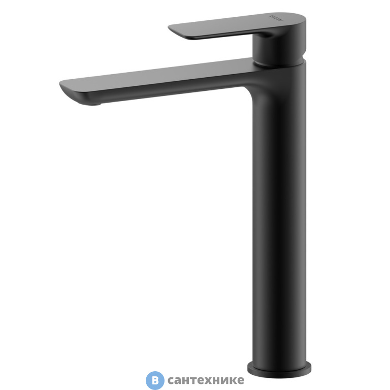 Смеситель Black&White UK8302B для раковины высокий, Matt Black