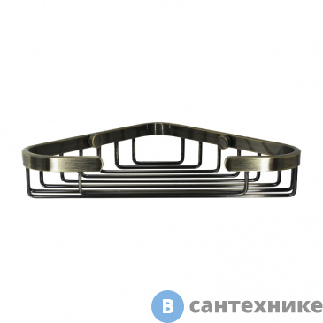 картинка Полка WasserKRAFT K-733LIGHT BRONZE металлическая