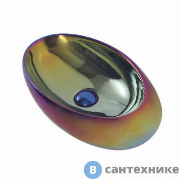 картинка Раковина ABBER Bequem AC2107Regen хамелеон накладная