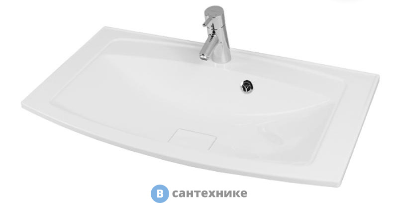 Раковина Акватон Милан М 800 белая (1A70643KML010)