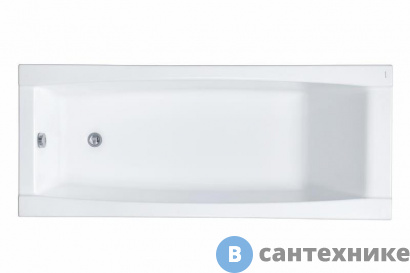 картинка Ванна акриловая Santek Санторини 170х70 (1WH302487), без каркаса и сифона