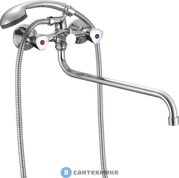 Смеситель Milardo Tring TRISB02M10 для ванны с длинным изливом