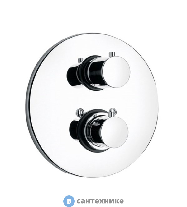 Смеситель Paini 78CR690TH Cox для душа с термостатом встраиваемый, хром