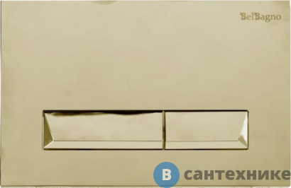 картинка Кнопка смыва BelBagno MARMI BB013-MR-ORO, золото