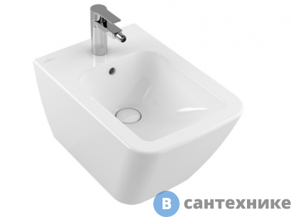картинка Биде подвесной Villeroy & Boch Finion 446500R1 альпийский белый