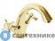 картинка Смеситель Cezares LORD-LS1-03/24 на раковину с донным клапаном золото, ручки золото